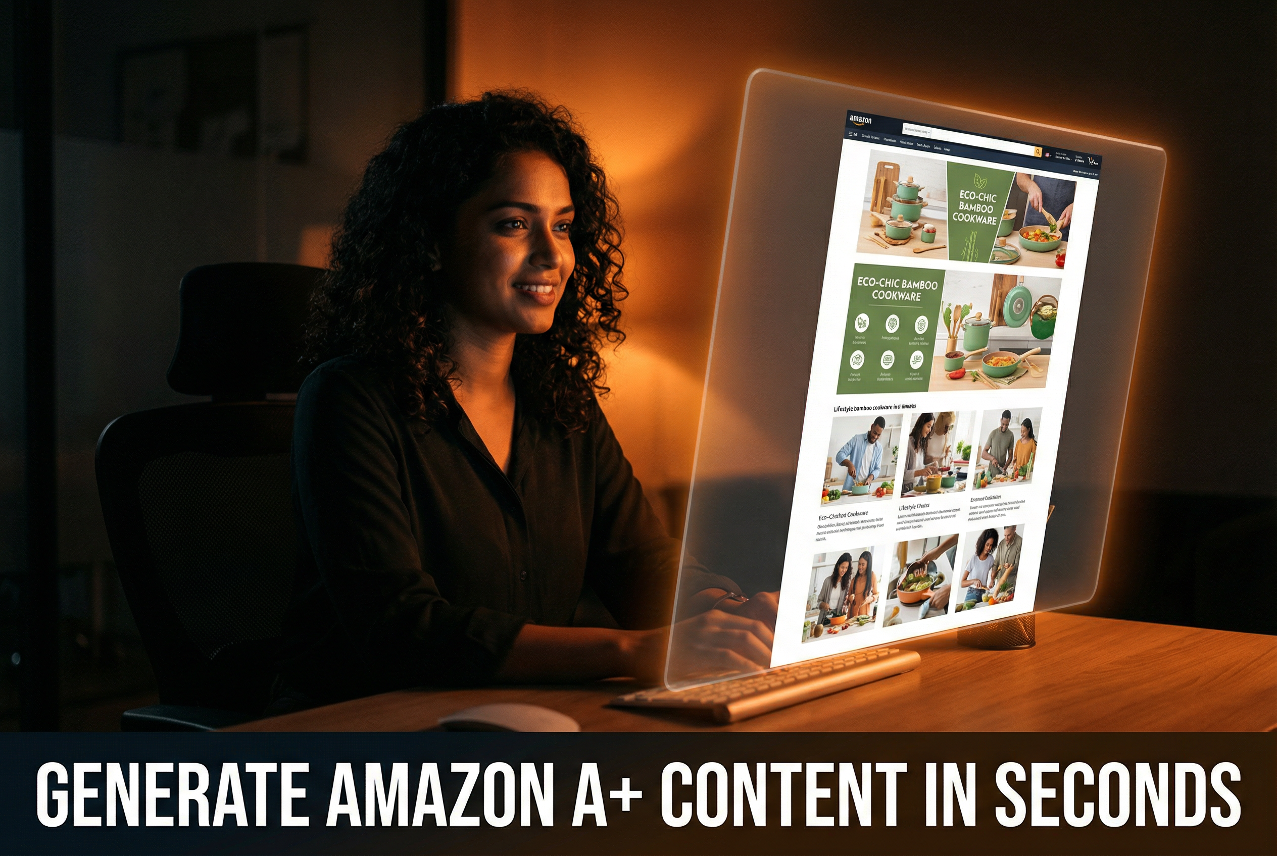AI Amazon A+ Content Generator | EBC & Listing Tool — zonfy